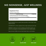 Swanson Fucoidan Extract 500mg Capsules side view