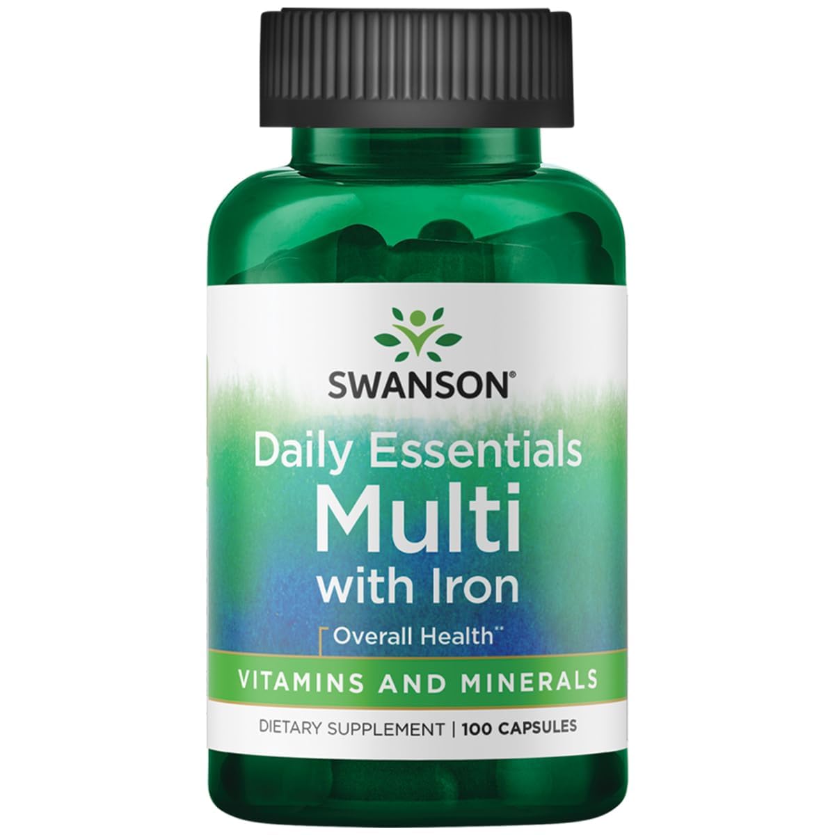 Swanson Full Spectrum Blended Vitamin & Mineral Supplement front view