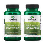 Swanson Full Spectrum Boswellia Serrata 800mg supplement front view