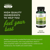 Swanson Full Spectrum Kudzu Root 500mg capsule close-up