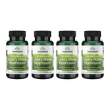 Swanson Full Spectrum Lion's Mane Mushroom 500mg capsules front view