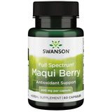 Swanson Full Spectrum Maqui Berry 400mg supplement front view