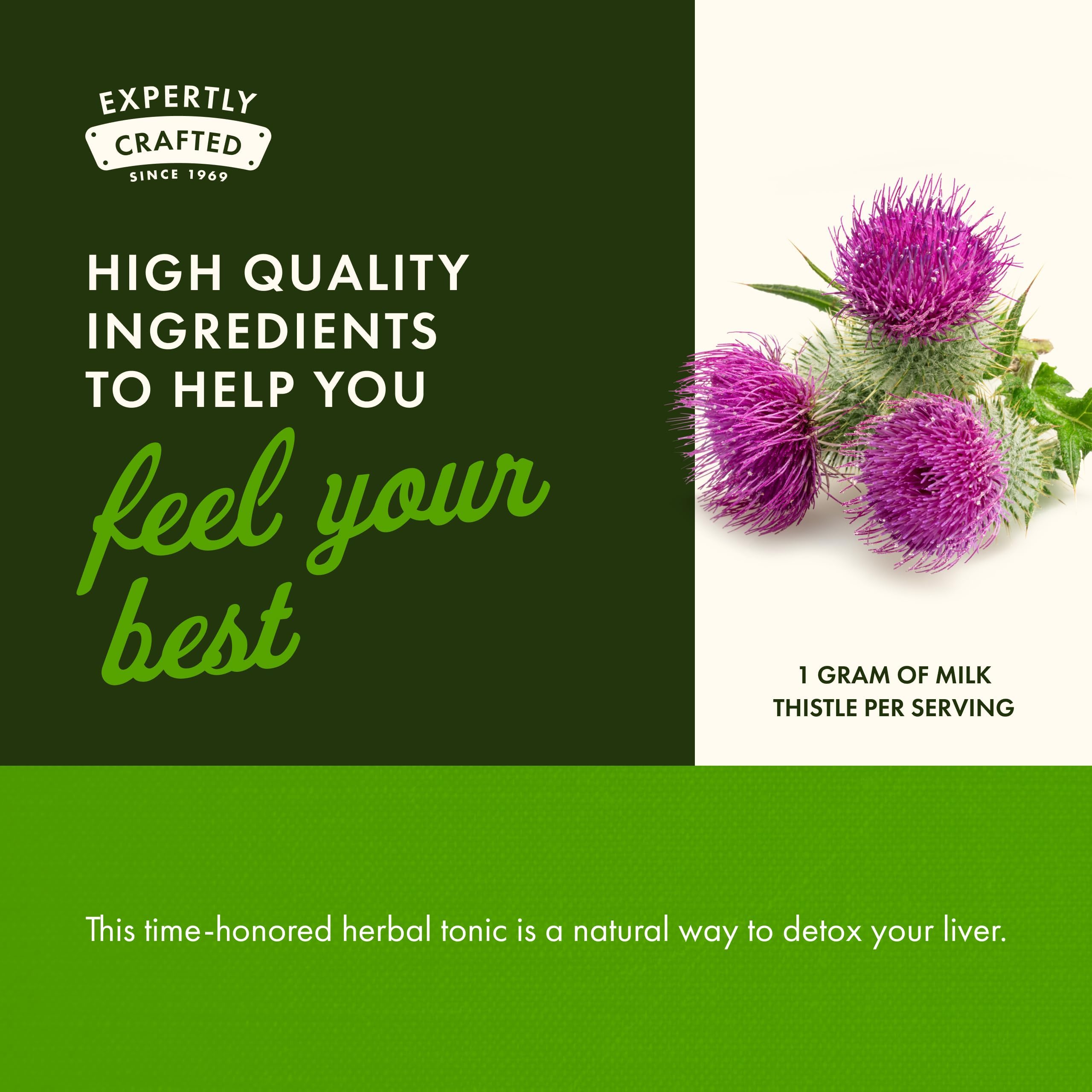 Swanson Full Spectrum Milk Thistle 500mg ingredients list