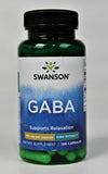 Swanson GABA capsules close-up