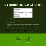 Swanson Glucosamine Chondroitin MSM Mini Tablets back view with ingredient list