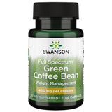 Swanson Green Coffee Bean Extract 400mg powder front view