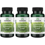 Swanson Gymnema Sylvestre Leaf Capsules 400mg front view