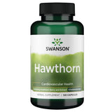 Swanson Hawthorn Extract 500mg capsules front view