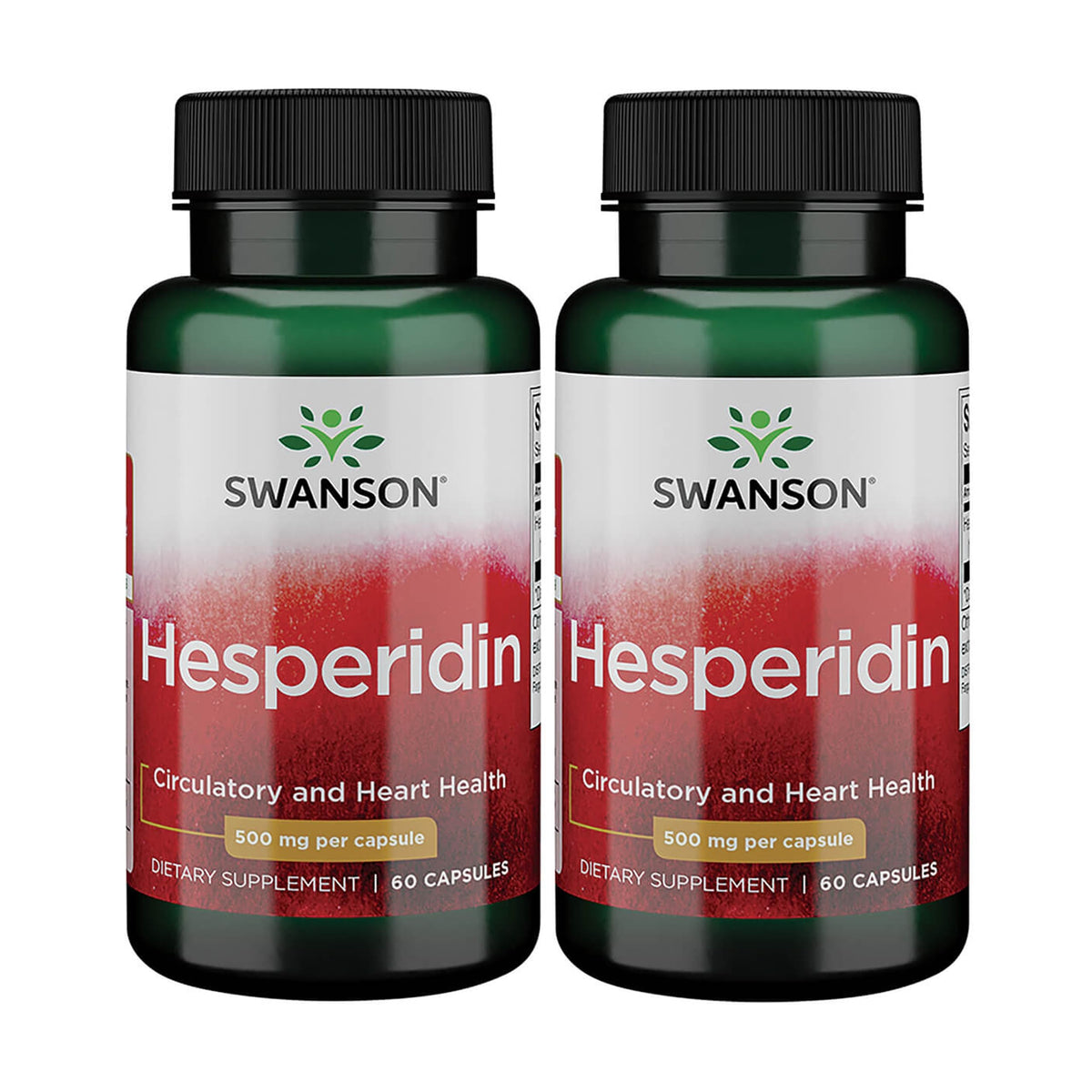 Swanson Hesperidin 500mg supplement front view