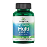 Swanson High Potency Multivitamin bottle front view