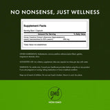 Swanson Horse Chestnut Extract 250mg capsules side view