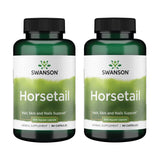 Swanson Horsetail Supplement 500mg capsules front view