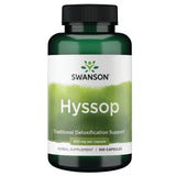 Swanson Hyssop Capsules 900mg front view