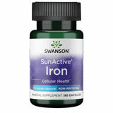 Swanson Iron Supplement 15mg capsule front view