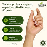 Swanson L. Reuteri Probiotic Plus capsule close-up