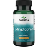 Swanson L-Tryptophan 500mg capsule bottle front view