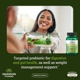 Swanson Lactobacillus Gasseri Probiotic capsules side view