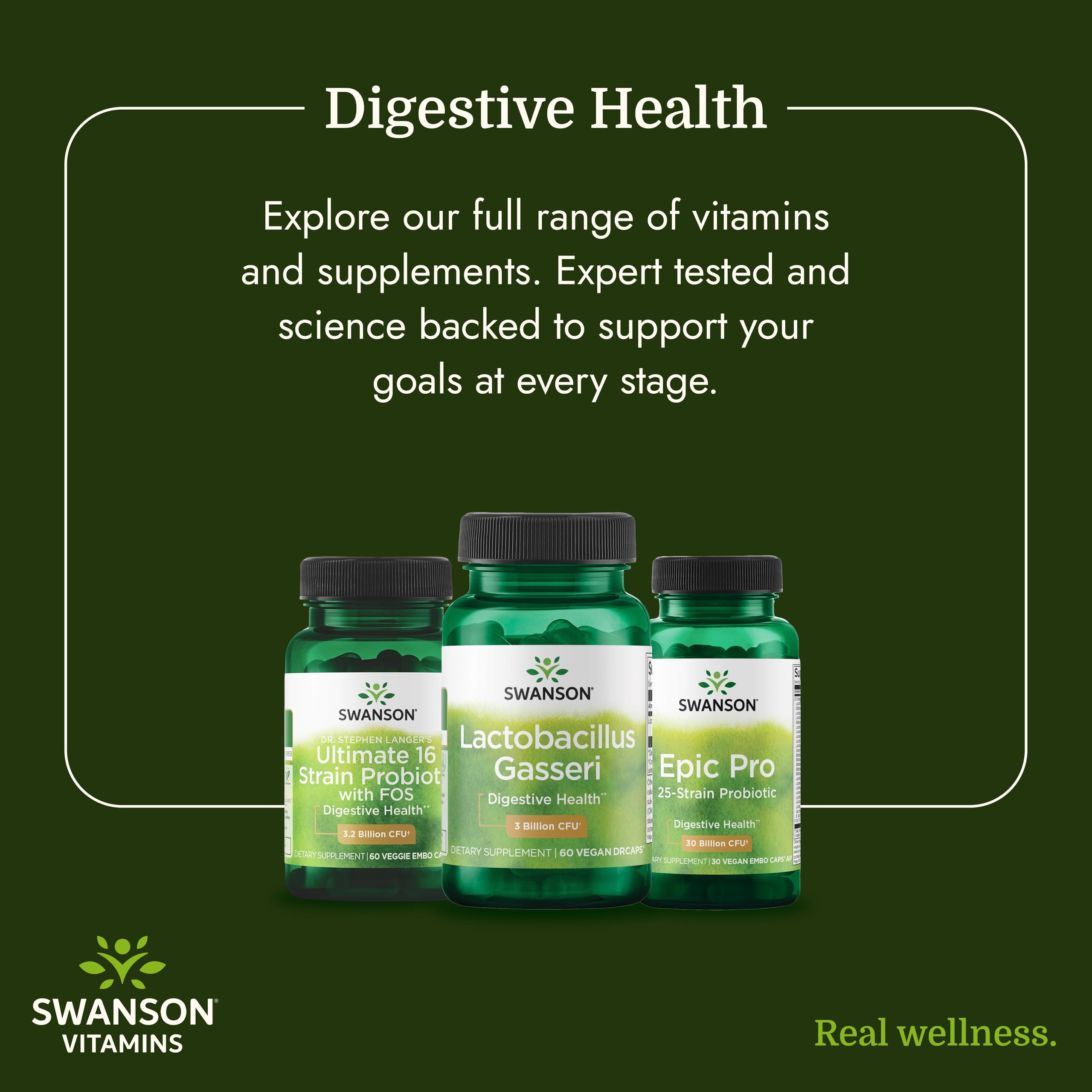 Swanson Lactobacillus Gasseri Probiotic ingredients list