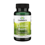 Swanson Lemon Balm Herbal Supplement 60 Capsules front view