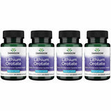 Swanson Lithium Orotate 5mg supplement front view