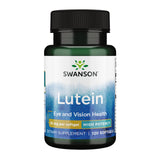 Swanson Lutein Supplement 20mg front view with packaging