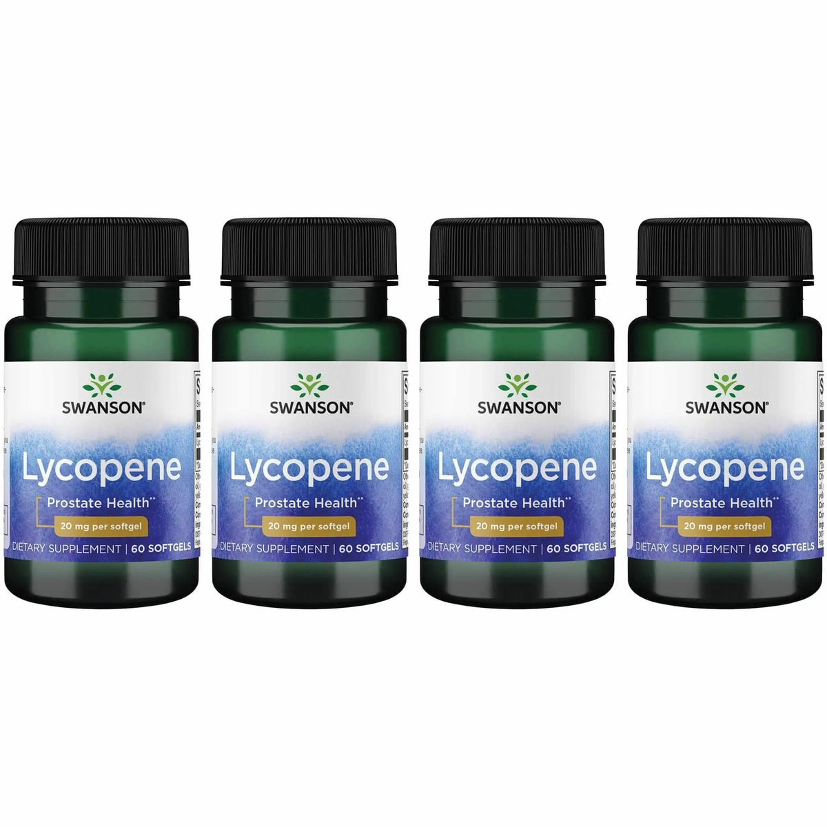 Swanson Lycopene 20mg antioxidant supplement front view