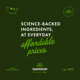 Swanson Magnesium Lactate 84mg capsules side view