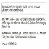 Swanson Magnesium Oil Spray 227g back view