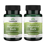 Swanson Magnolia Bark 400mg Capsules front view