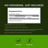 Swanson Magnolia Bark 400mg Capsules packaging
