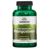 Swanson Mangosteen Capsules 500mg front view with packaging