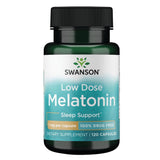 Swanson Melatonin 1 mg 120 capsules front view