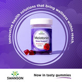 Swanson Melatonin Gummies packaging details