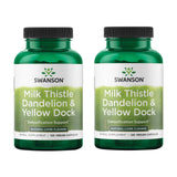 Swanson Milk Thistle Supplement capsules front view