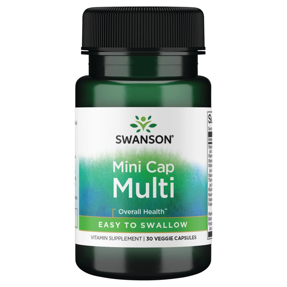 Swanson Multivitamin Supplement front view packaging