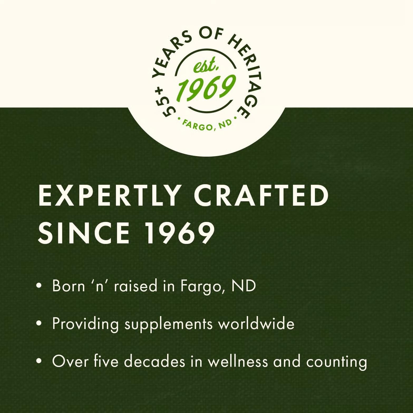 Swanson Mushroom Supplement 50g packaging on a wooden table