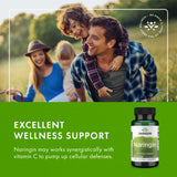Swanson Naringin 500 mg Capsules on wooden table