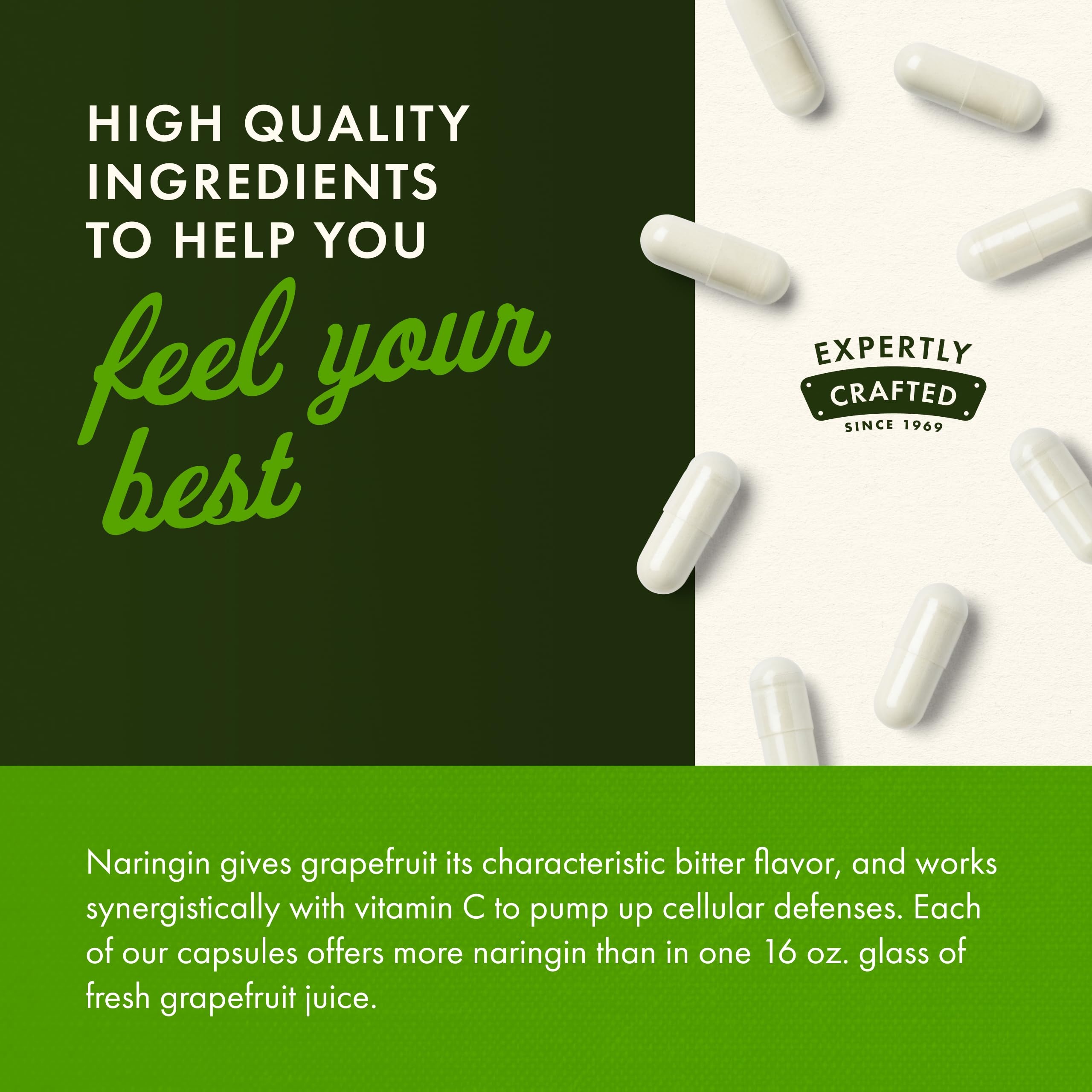 Swanson Naringin Vitamin C Supplement 500mg ingredients list
