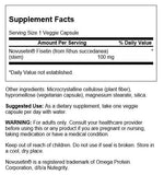 Swanson Novusetin Fisetin 100mg Vegan Capsules side view
