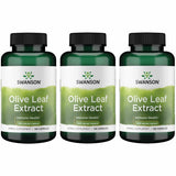 Swanson Olive Leaf Extract 500mg capsule bottle front view