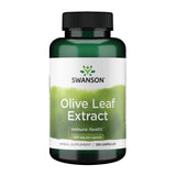 Swanson Olive Leaf Extract 500mg capsules front view