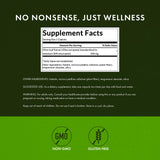 Swanson Olive Leaf Extract 500mg capsules side view
