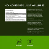 Swanson Oral Probiotic Supplement ingredients list on packaging