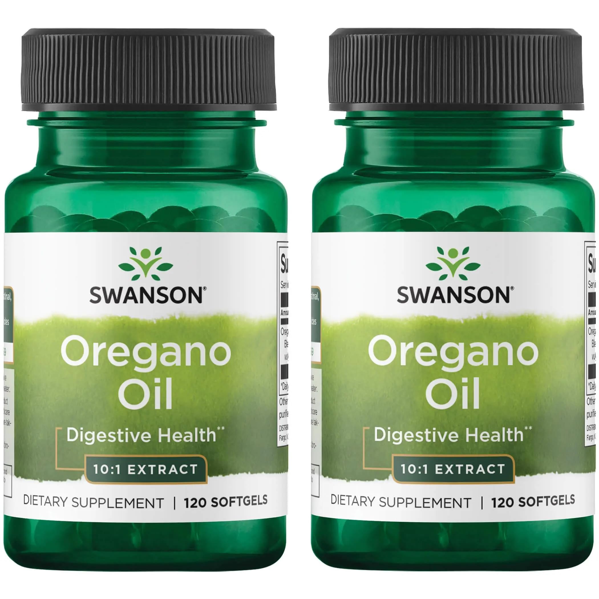 Swanson Oregano Oil Softgels 150mg front view