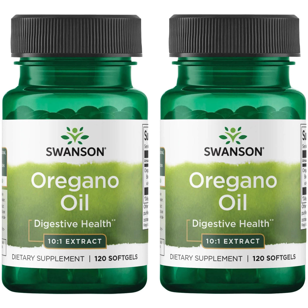 Swanson Oregano Oil Softgels 150mg front view