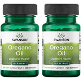 Swanson Oregano Oil Softgels 150mg front view