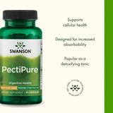 Swanson PectiPure Citrus Pectin Capsules 600mg capsules close-up