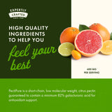 Swanson PectiPure Citrus Pectin Capsules 600mg ingredients list