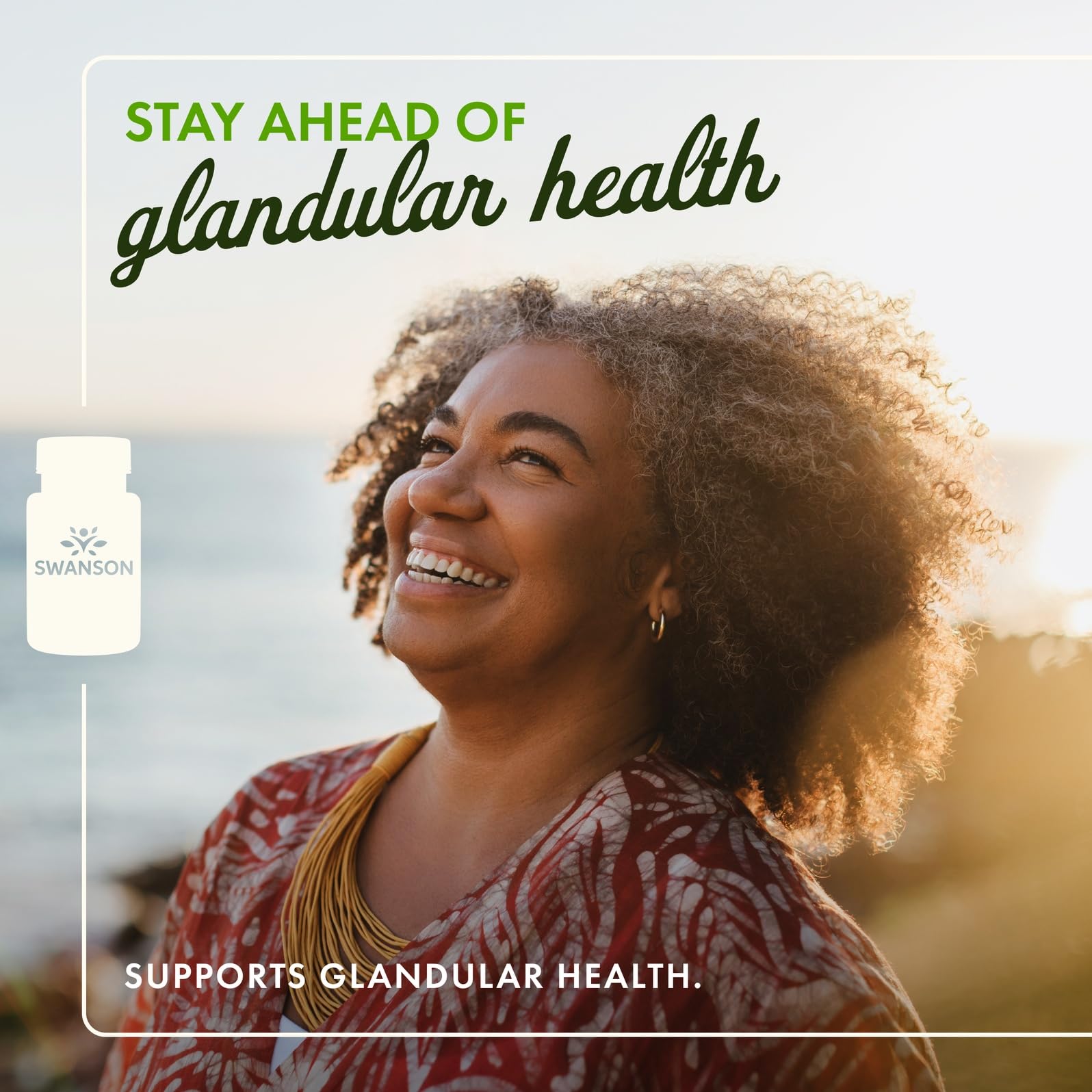 Swanson Pituitary Glandular Supplement 80mg back view