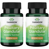 Swanson Pituitary Glandular Supplement 80mg front view